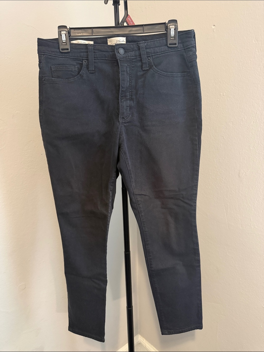 Universal Thread Black Casual Jeans with Branded Waist Label